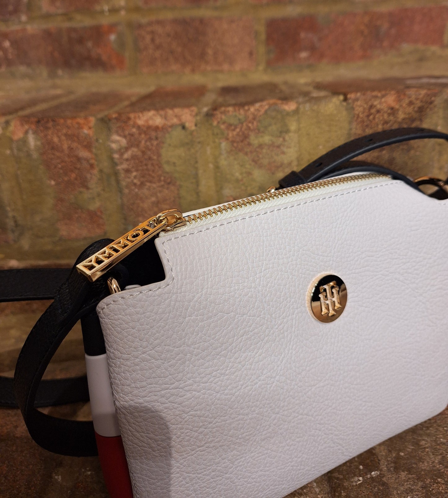 Tommy Hilfiger white crossbody bag