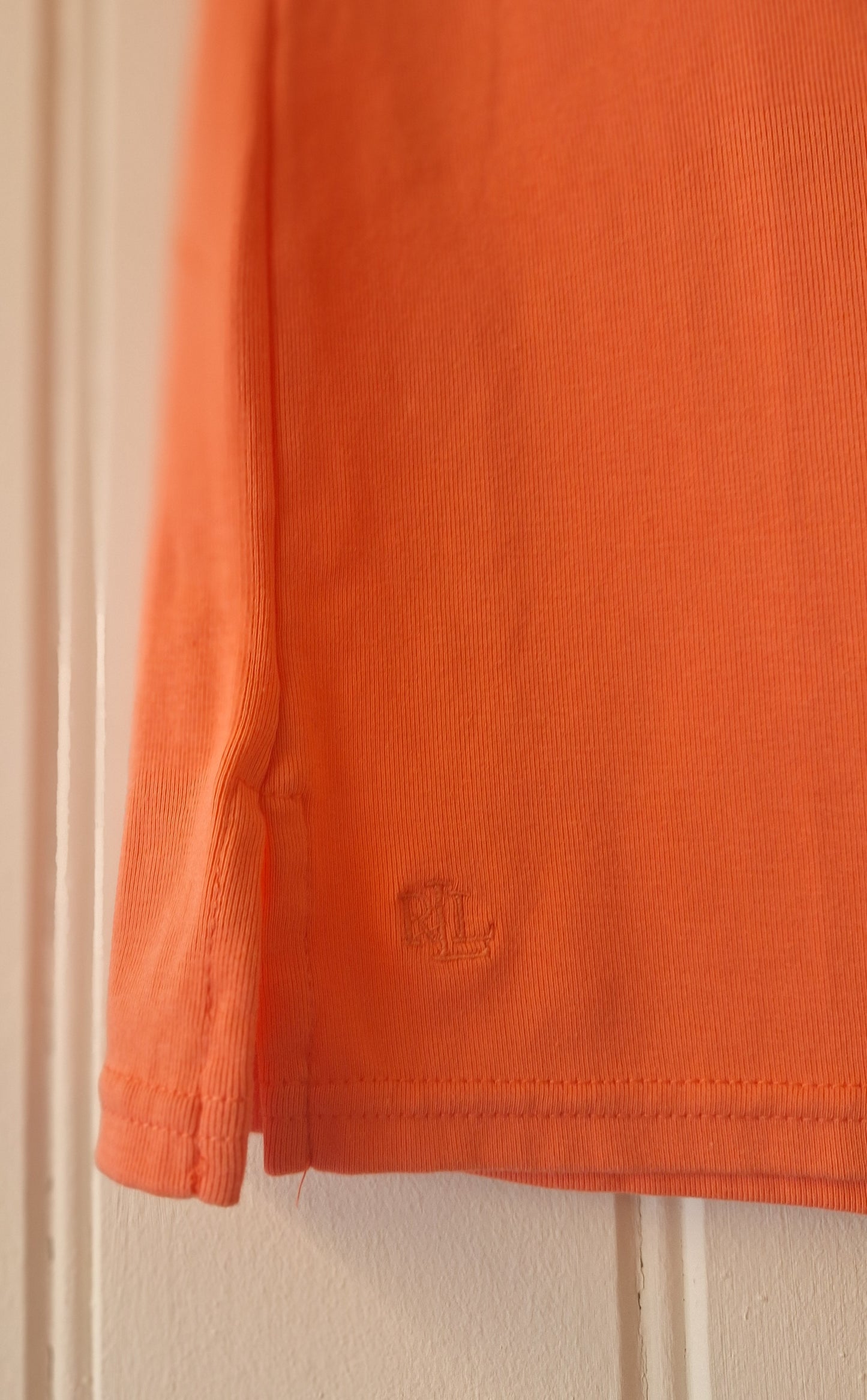 Ralph Lauren orange t shirt S