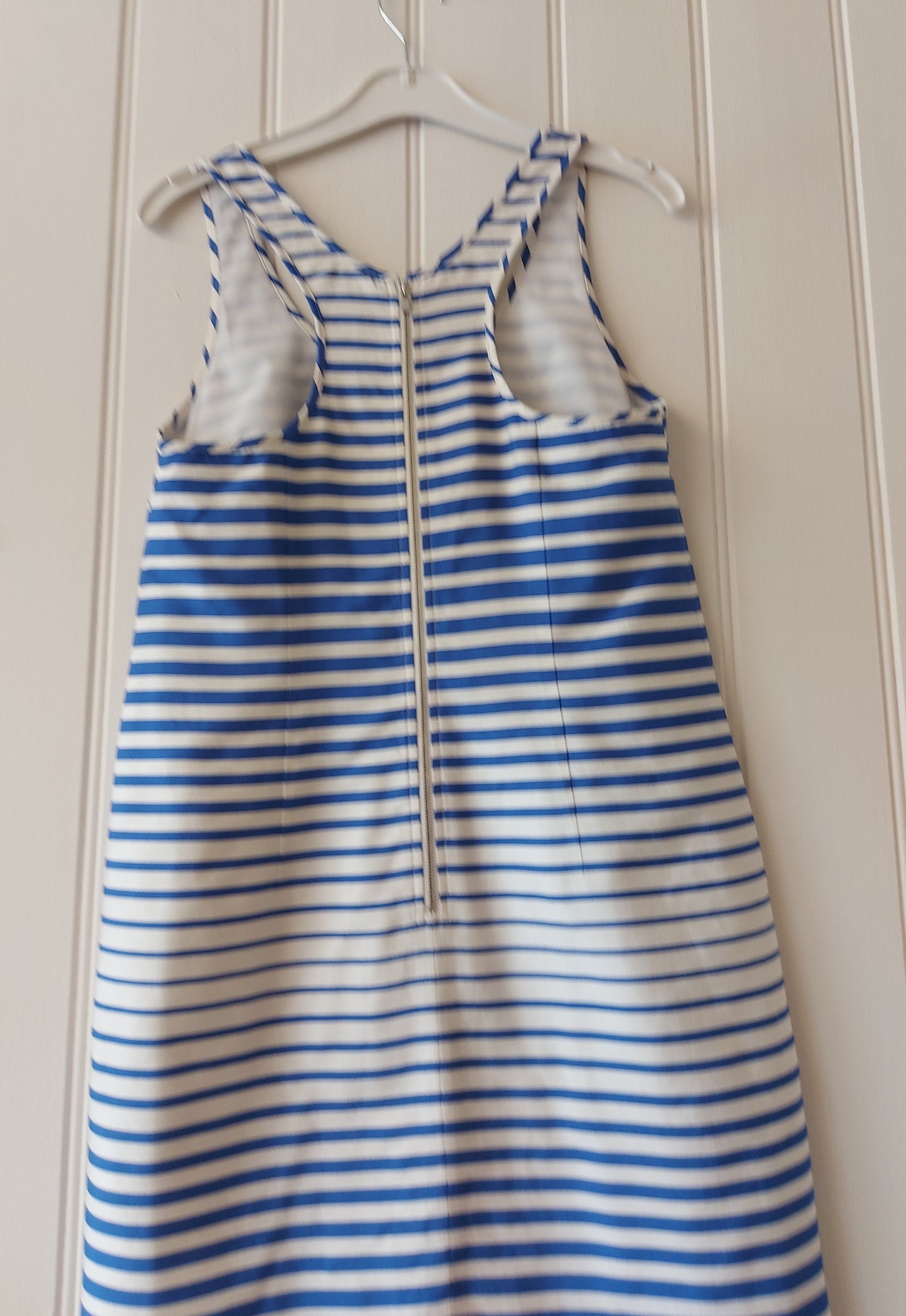 Banana Republic blue and white stripe dress S