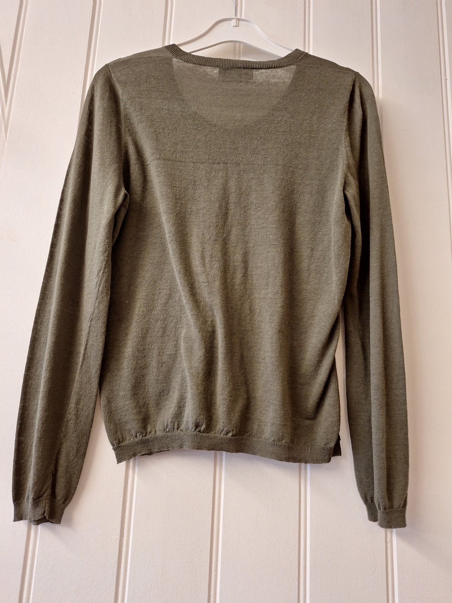 Brora linen and cotton knit S
