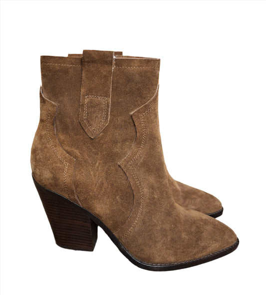 ASH brown suede boots 7