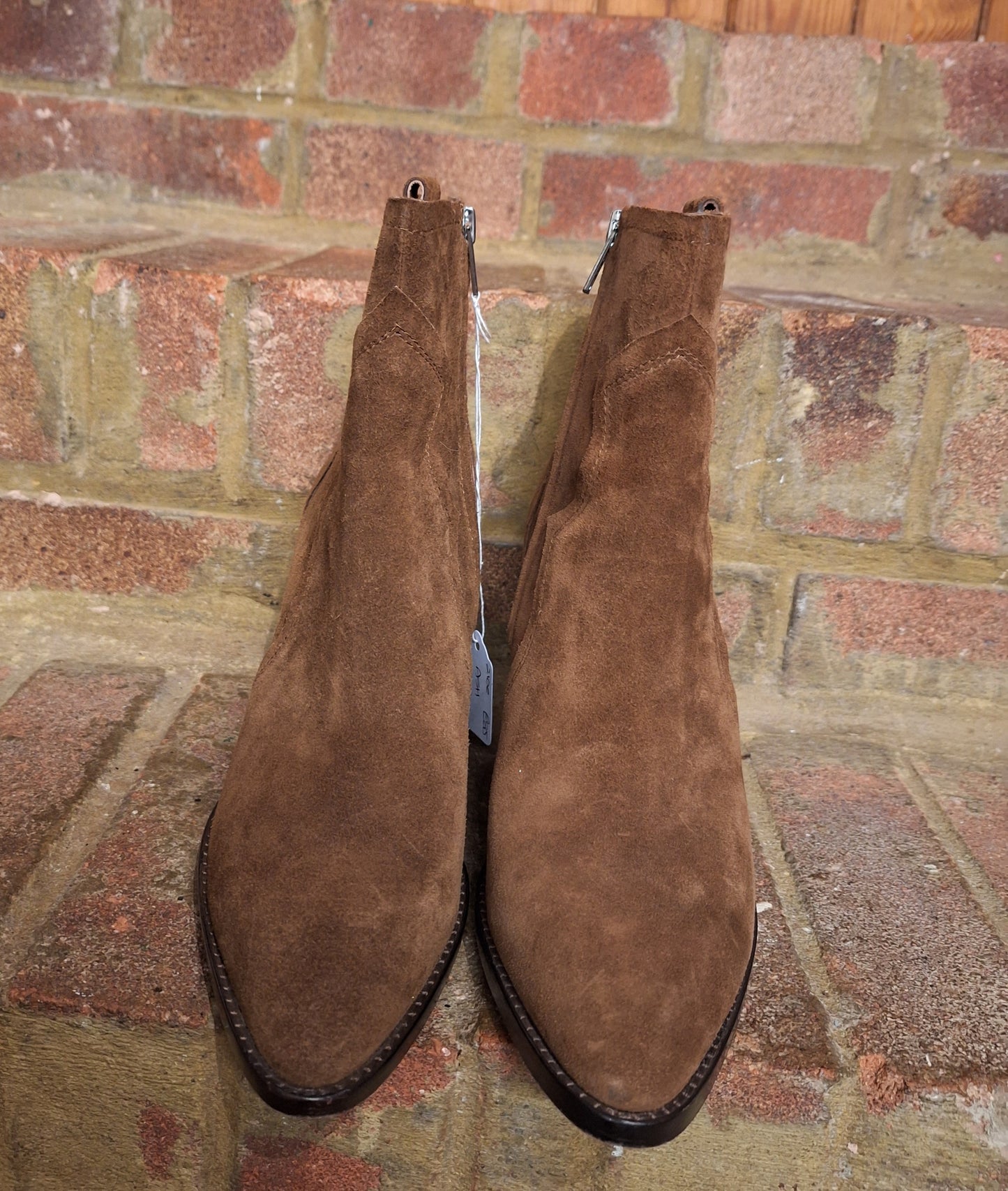 ASH brown suede boots 7