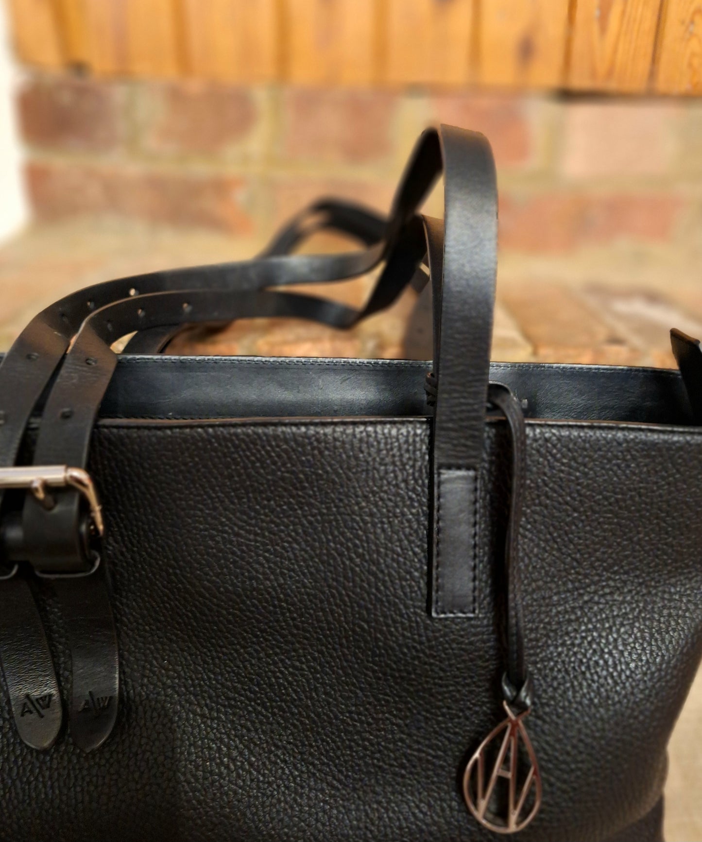 Amanda Wakeley black tote bag