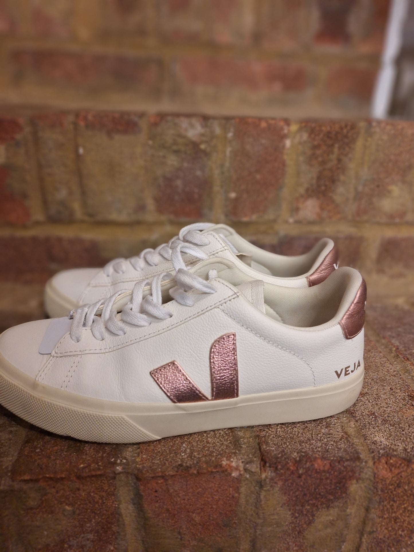 VEJA white trainers 7