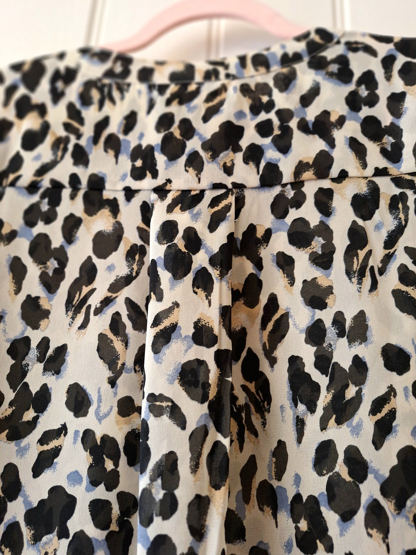 Either or animal print top M