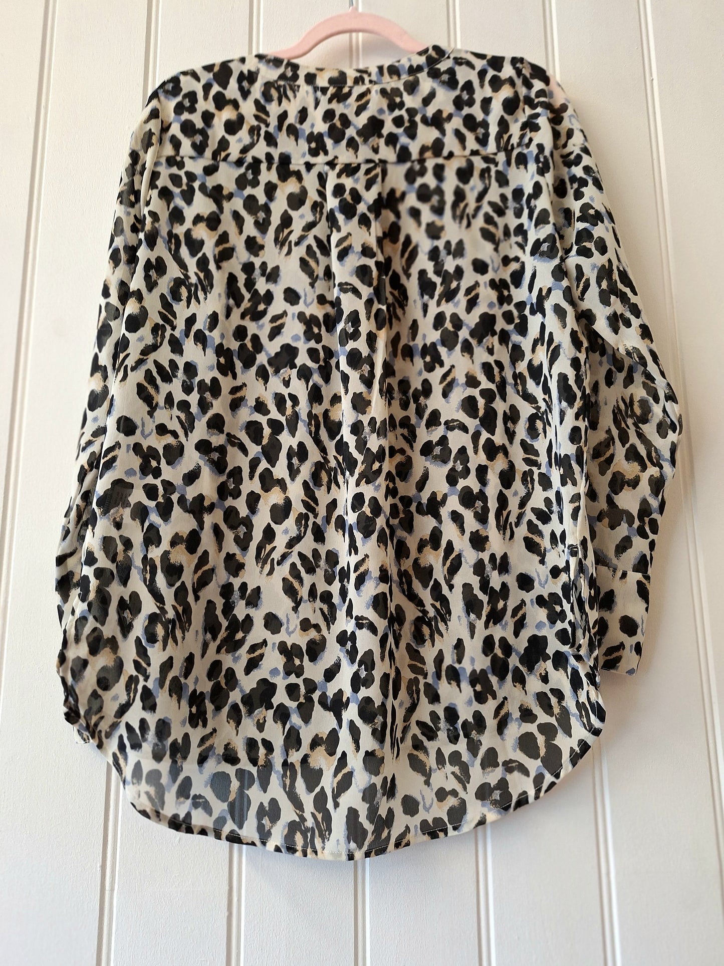 Either or animal print top M