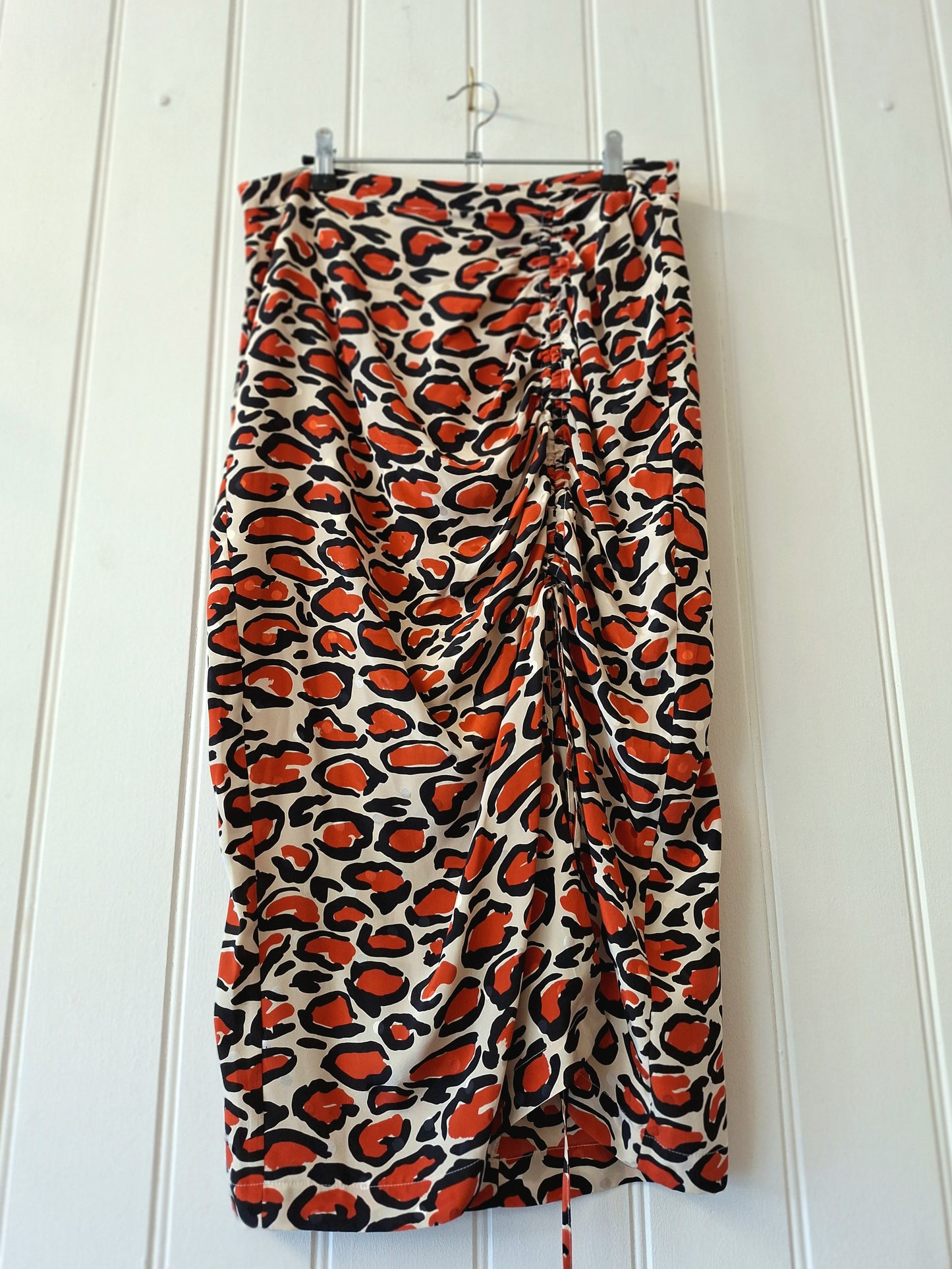 Essentiel Antwerp animal print skirt 10