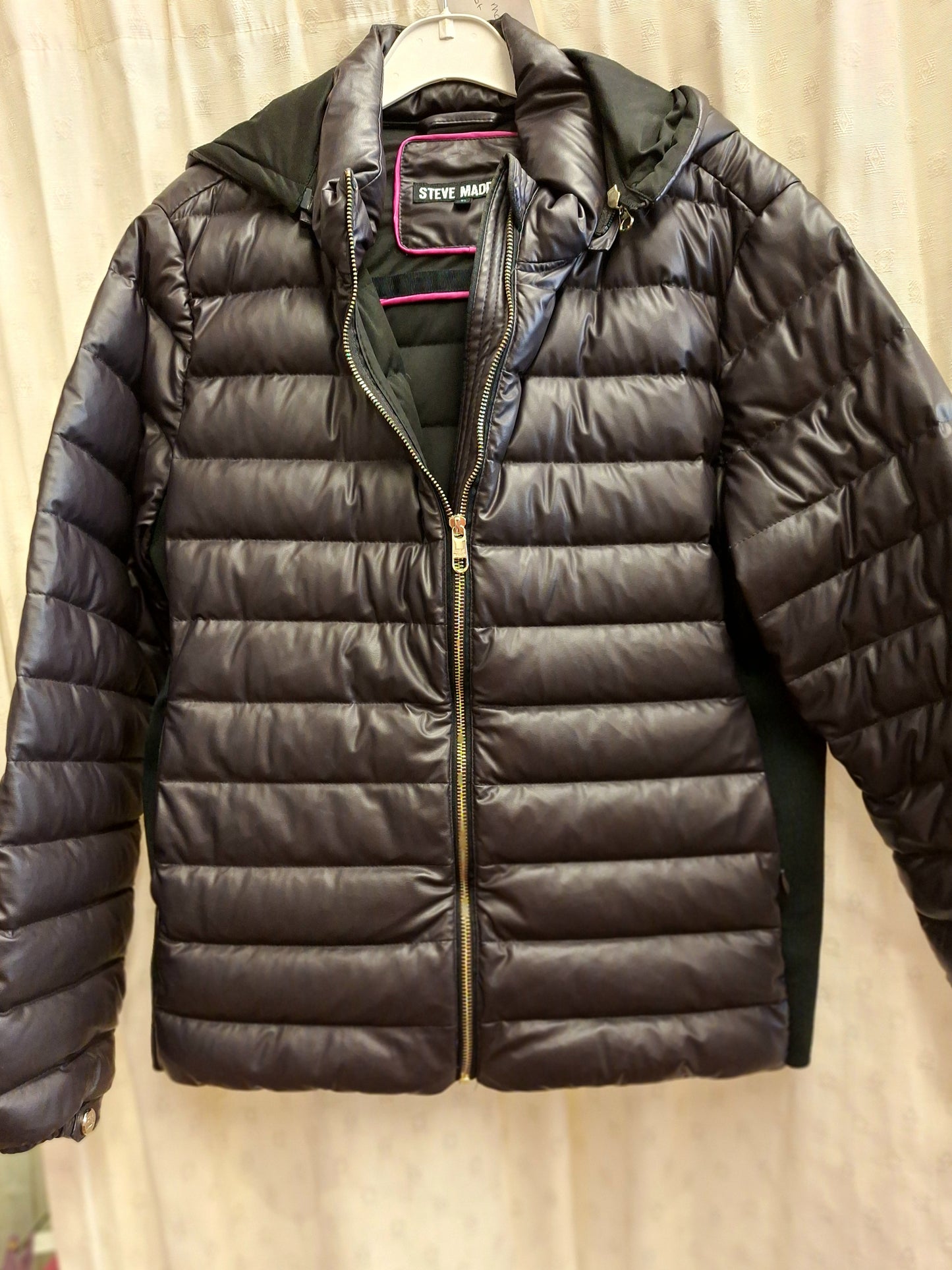 Steve Madden brown padded jacket XL