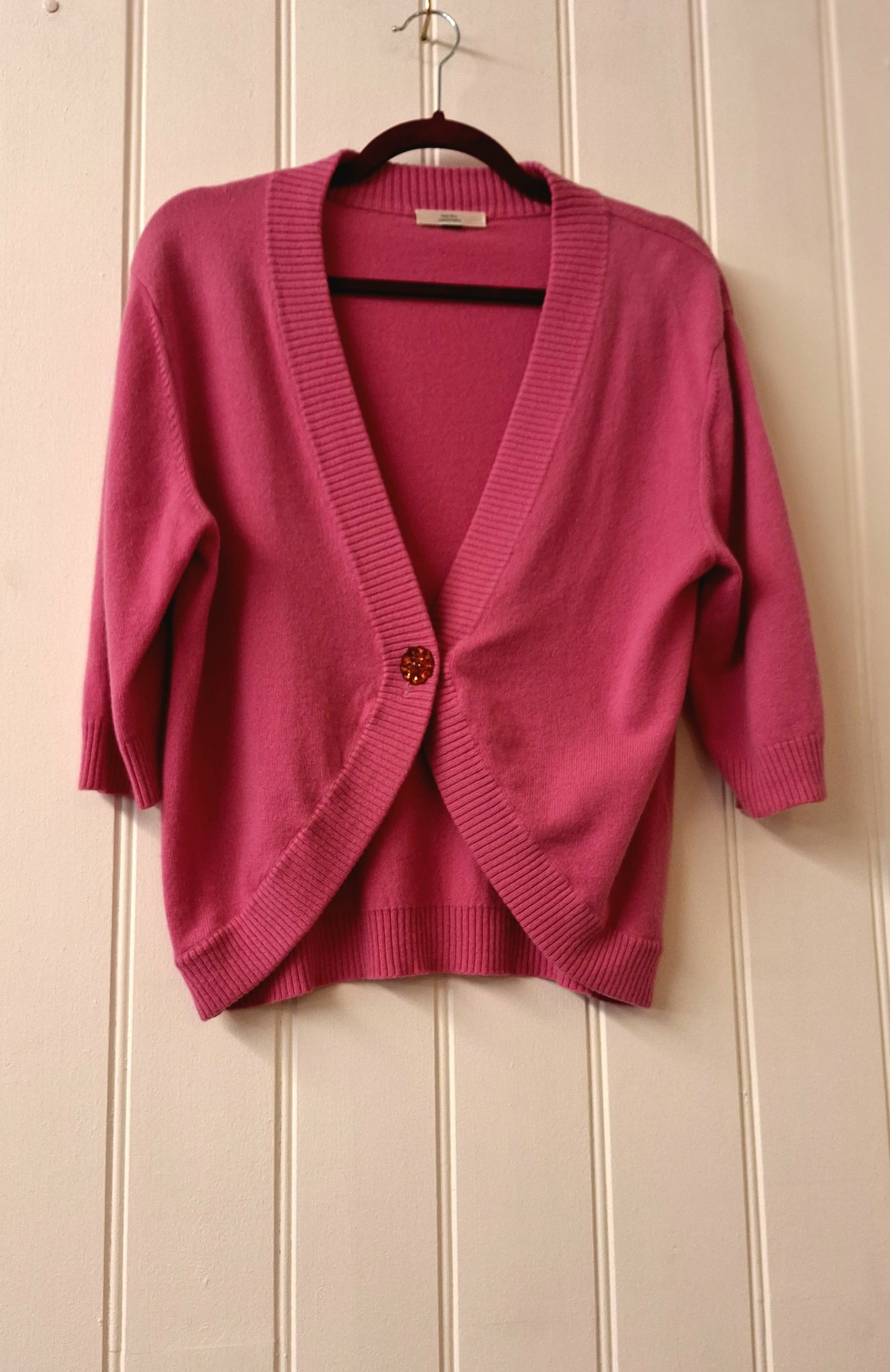 Bambu pink cashmere knit S/M