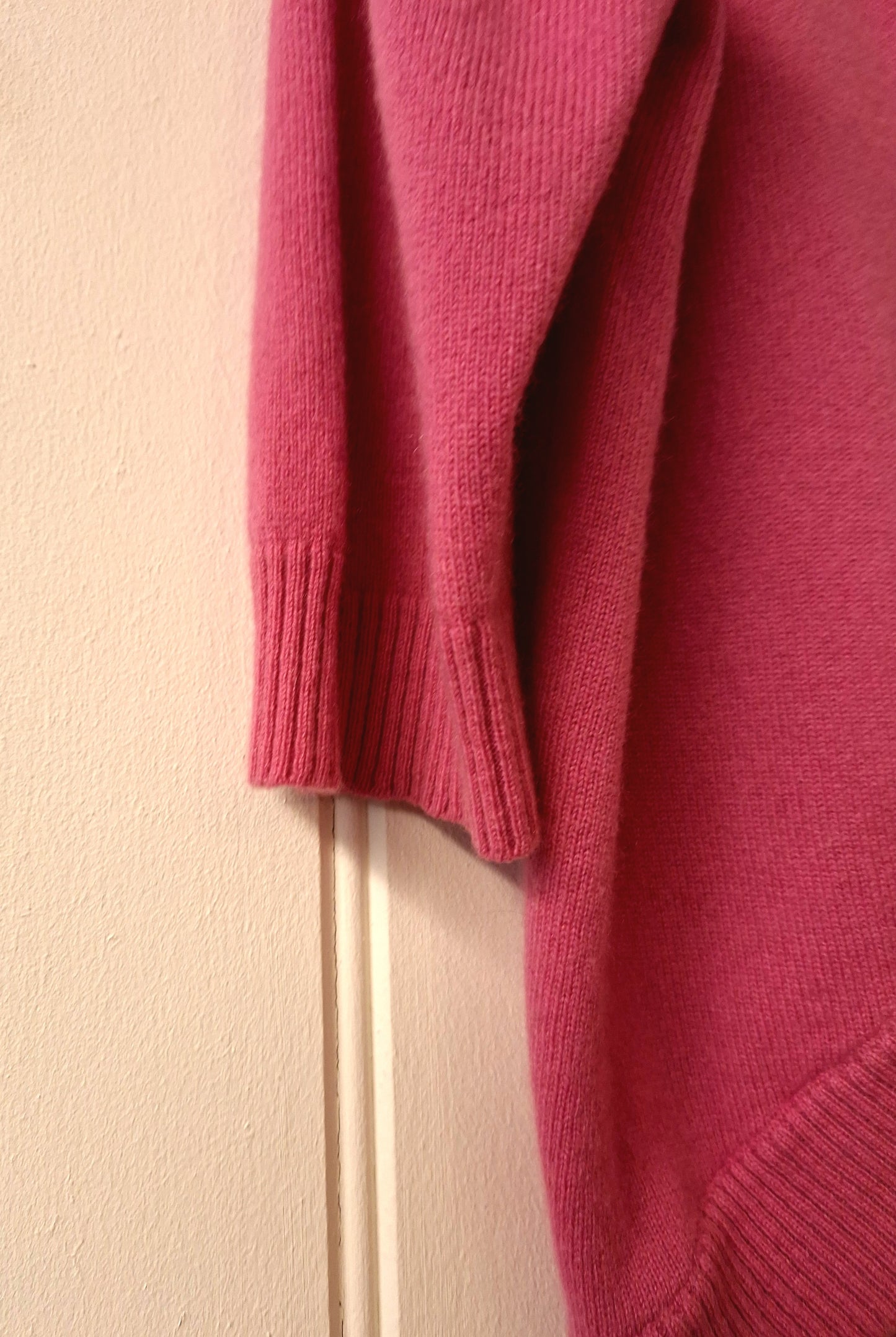 Bambu pink cashmere knit S/M