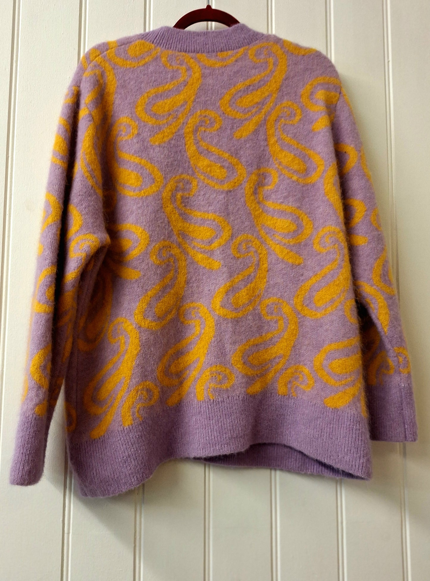 & Other Stories lilac and yellow knit M