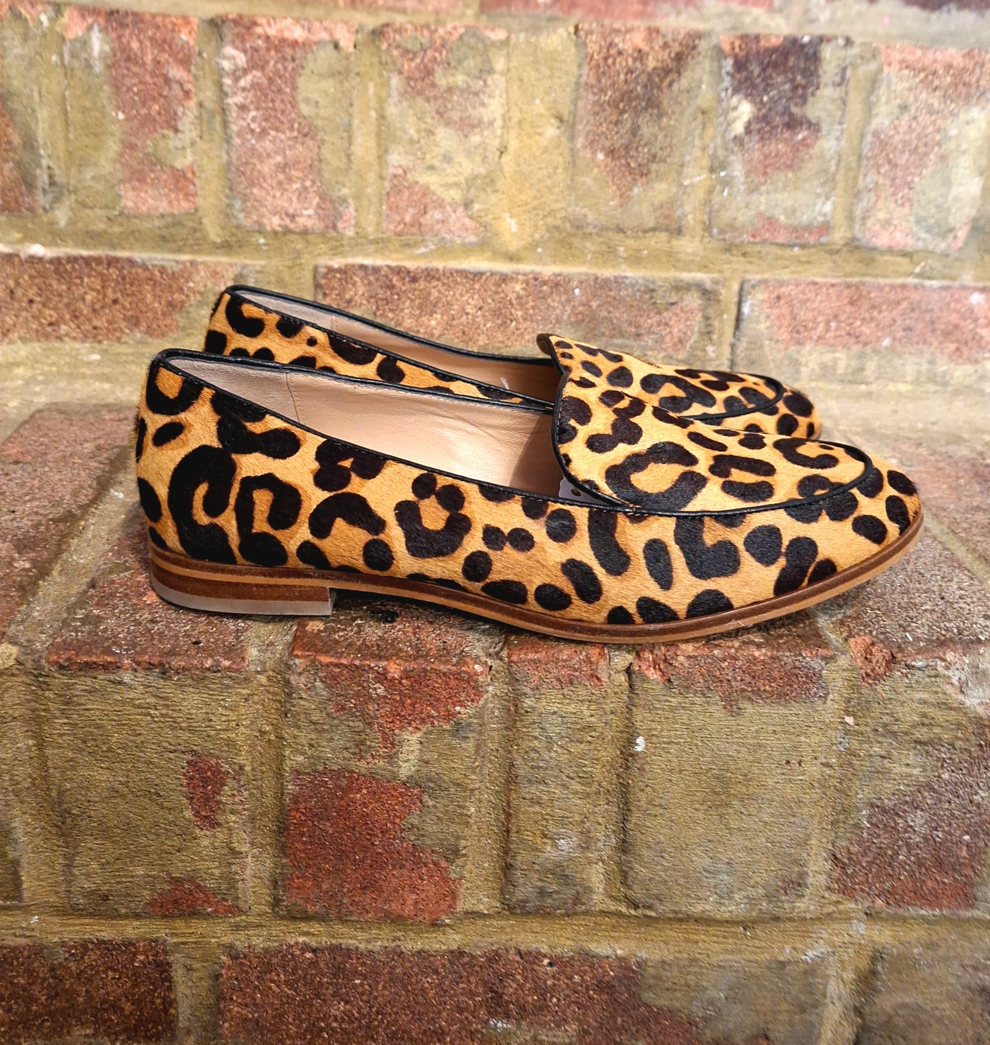 CARA pony skin loafers 7