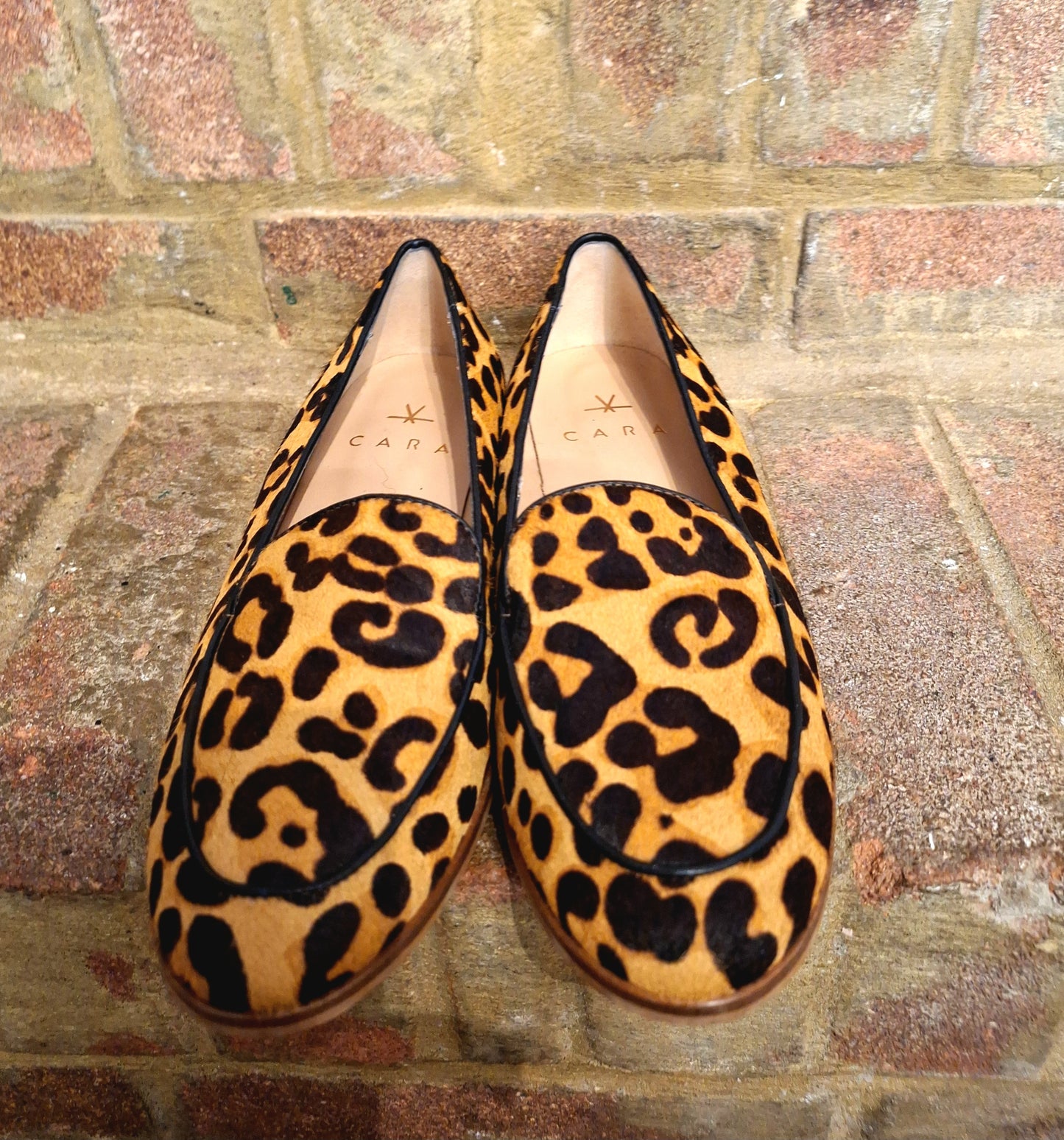 CARA pony skin loafers 7