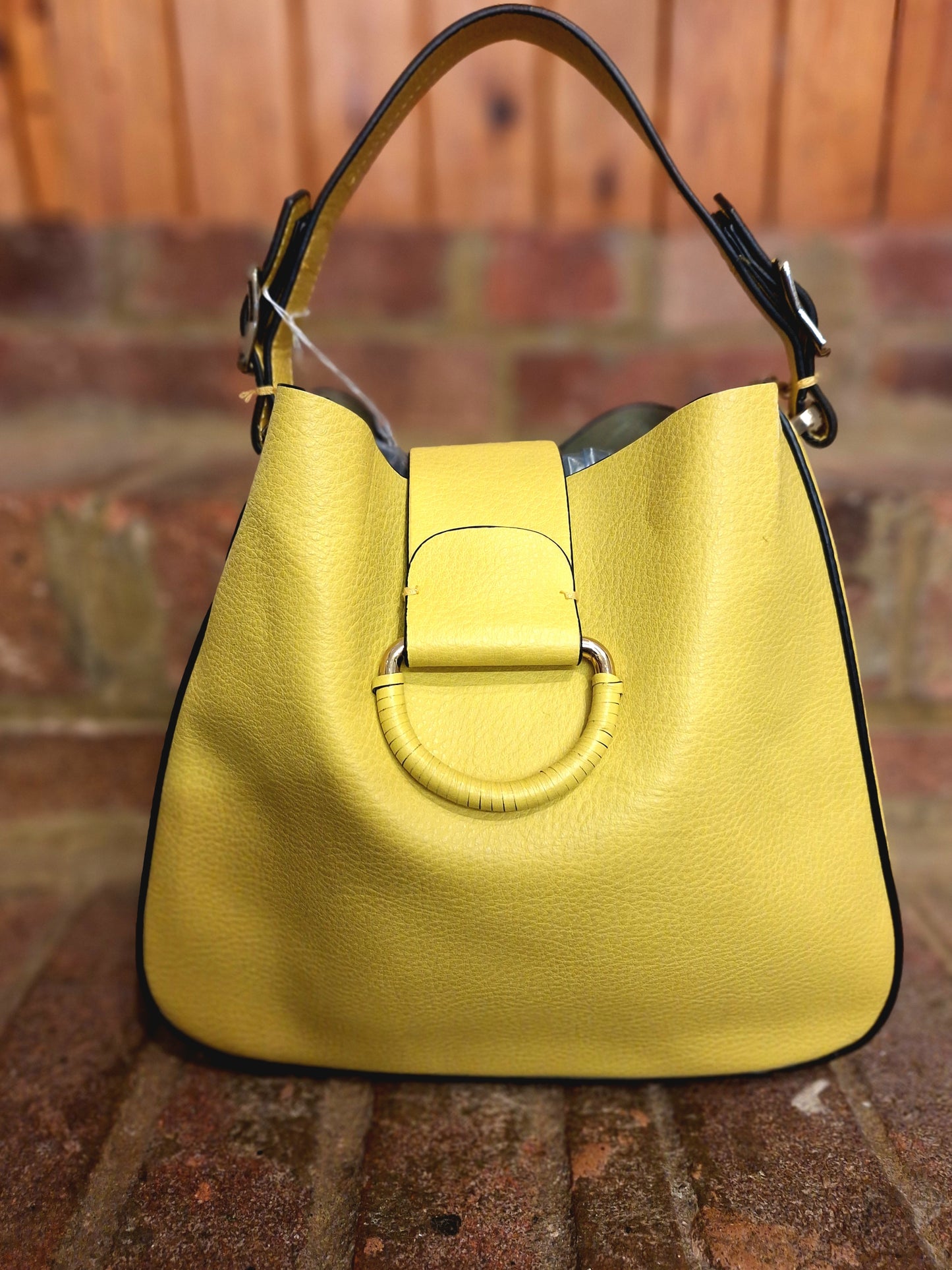 ZARA yellow bag