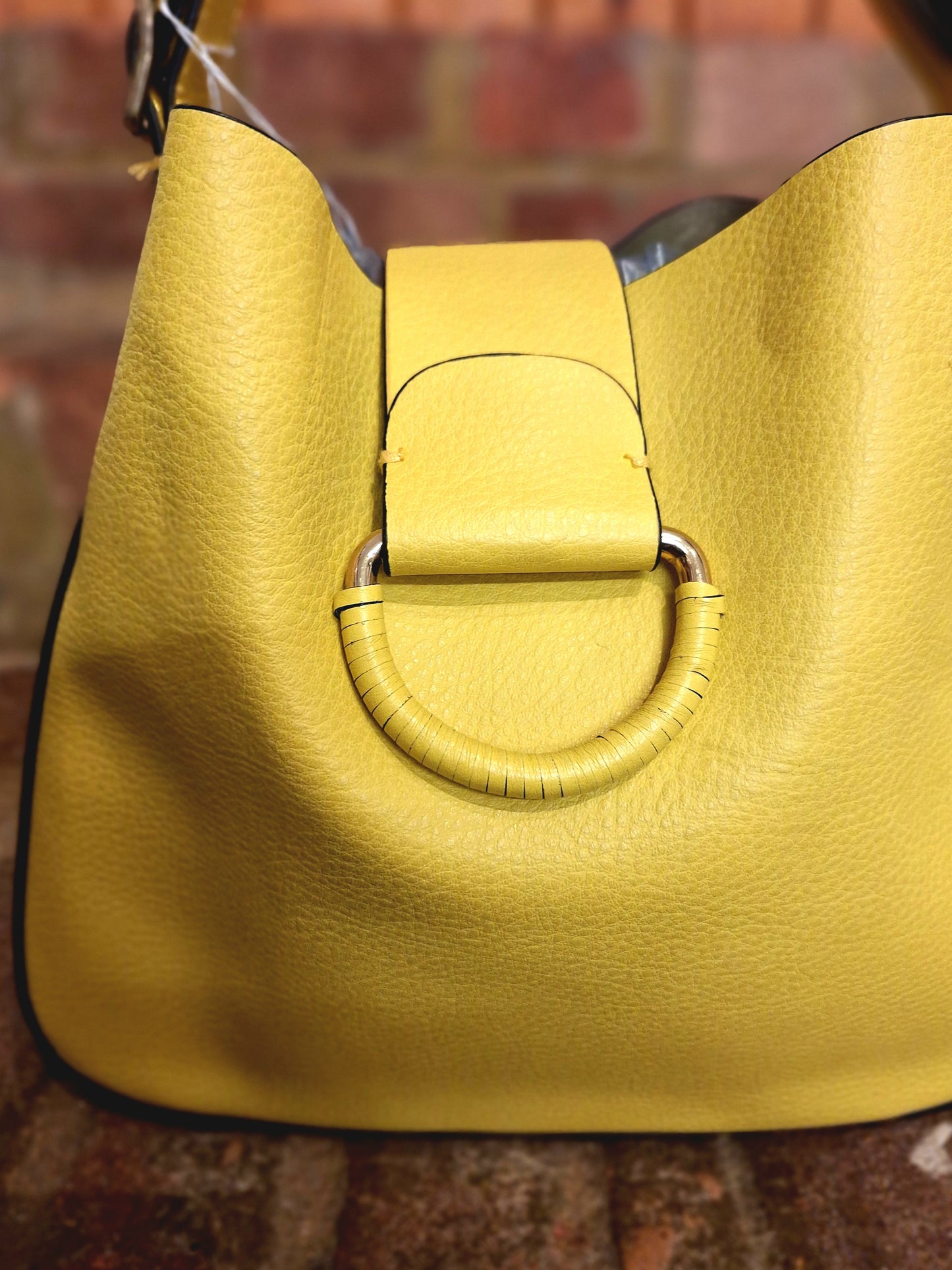 ZARA yellow bag