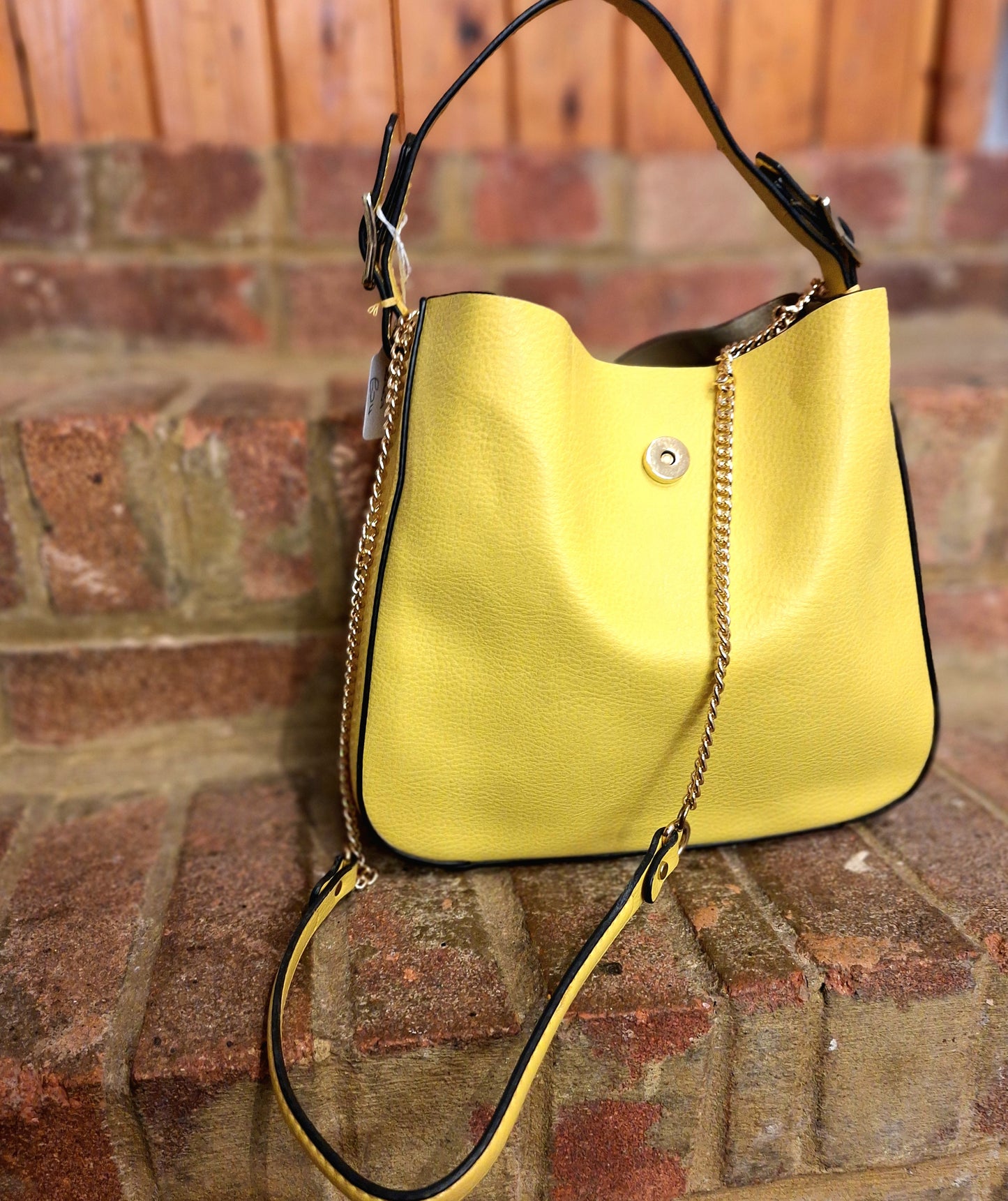 ZARA yellow bag