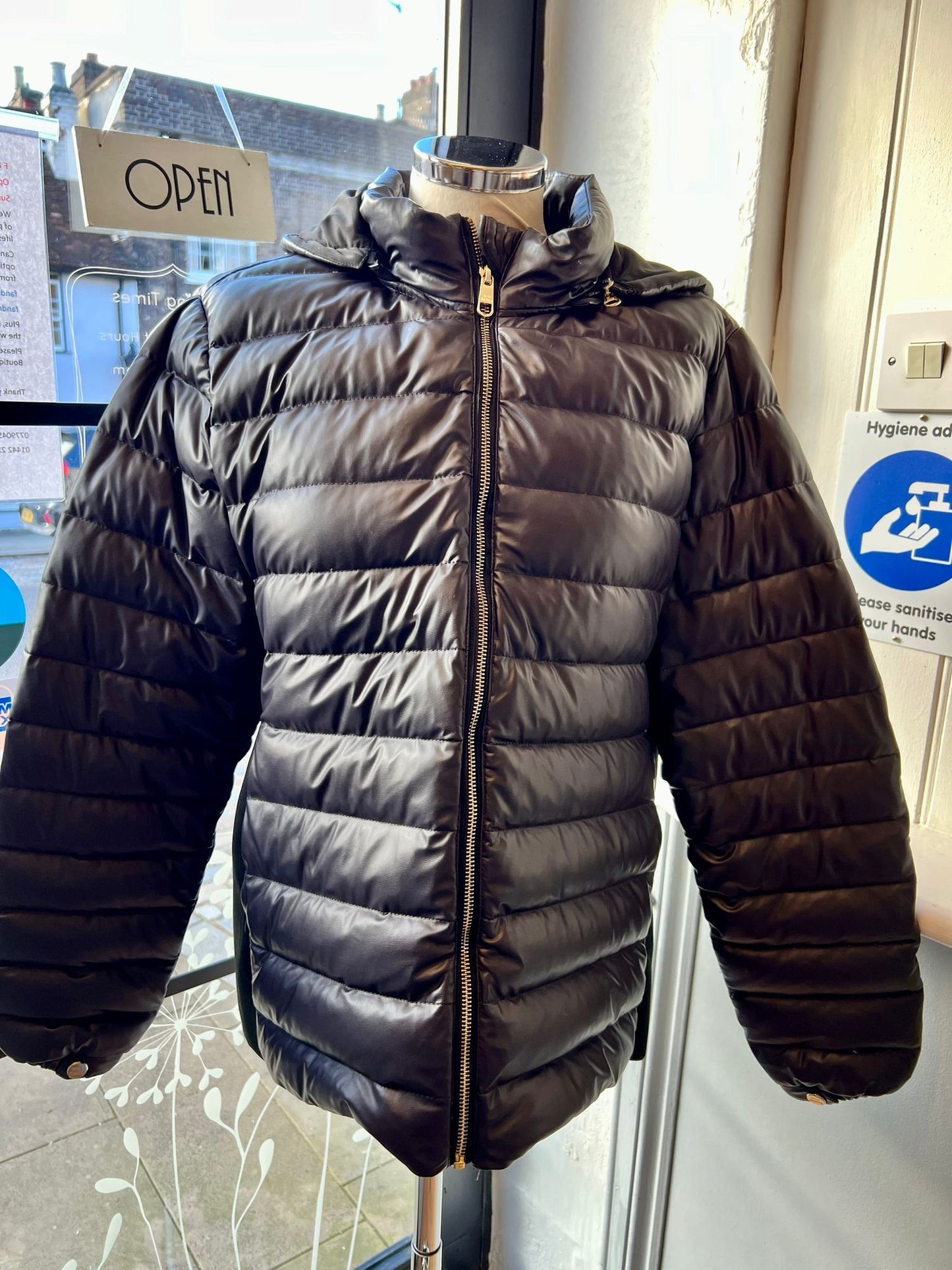 Steve Madden brown padded jacket XL