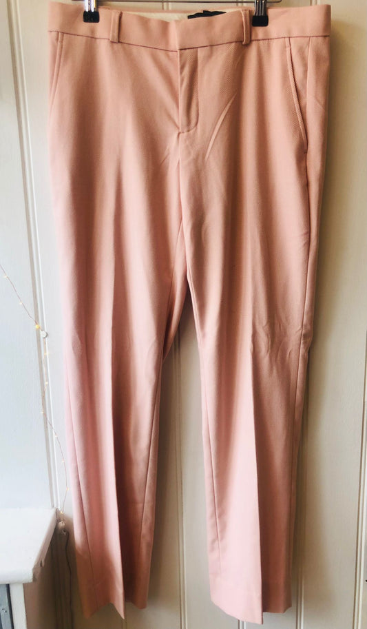 Banana Republic pink tailored trousers S